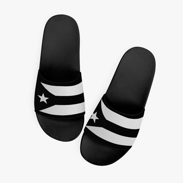 Resist Black Flag Casual Sandals - Black