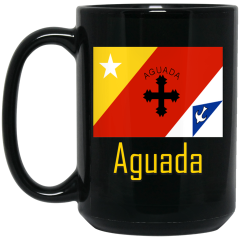 Aguada Flag BM15OZ 15 oz. Black Mug