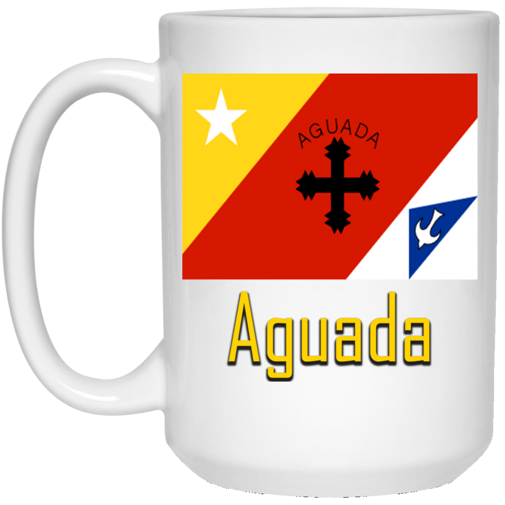 Aguada Flag 21504 15 oz. White Mug