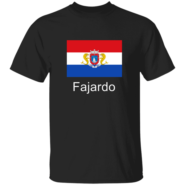 Fajardo Flag WL G500B Youth 5.3 oz 100% Cotton T-Shirt