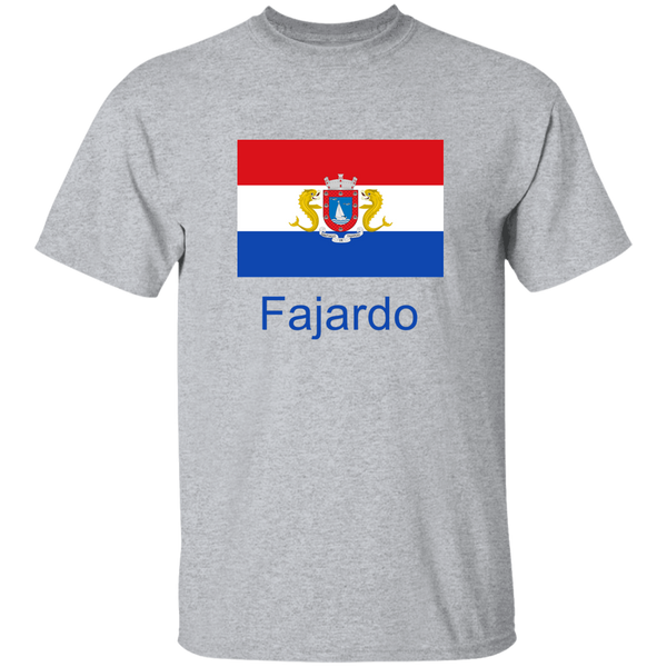 Fajardo Flag G500B Youth 5.3 oz 100% Cotton T-Shirt
