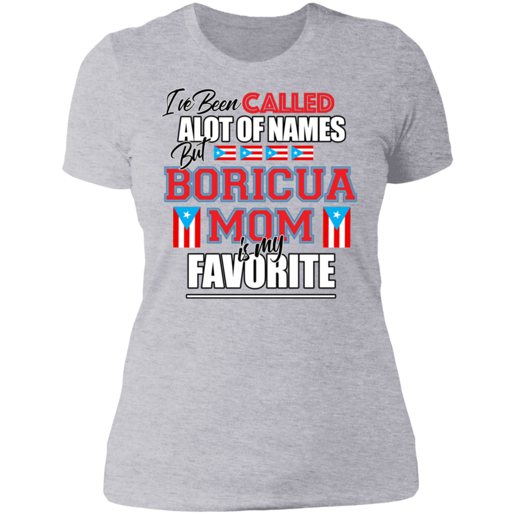 Boricua Mom NL3900 Ladies' Boyfriend T-Shirt