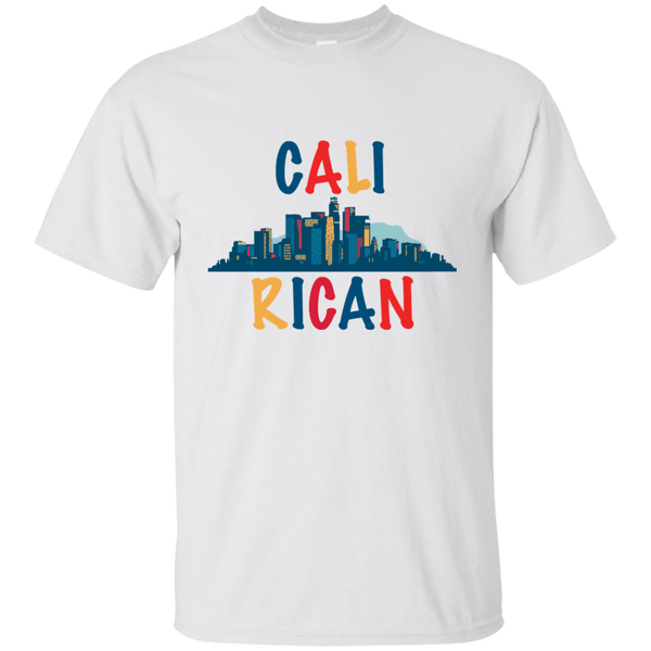 Cali Rican G200 Gildan Ultra Cotton T-Shirt - PR FLAGS UP