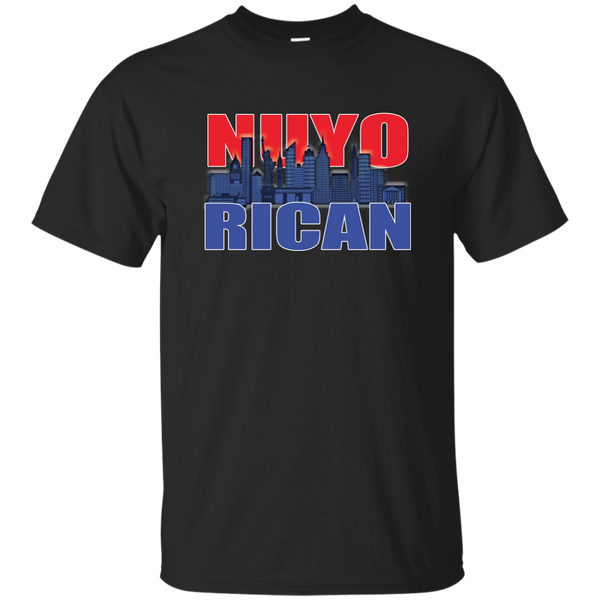 NuyoRican 2 Custom Ultra Cotton T-Shirt - PR FLAGS UP