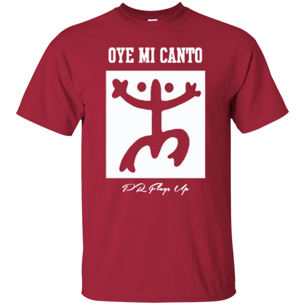 Oye Mi Canto El Coqui Custom Ultra Cotton T-Shirt - PR FLAGS UP