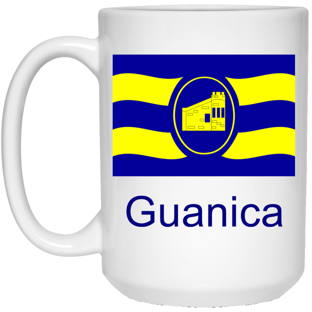 Guanica Flag 21504 15 oz. White Mug