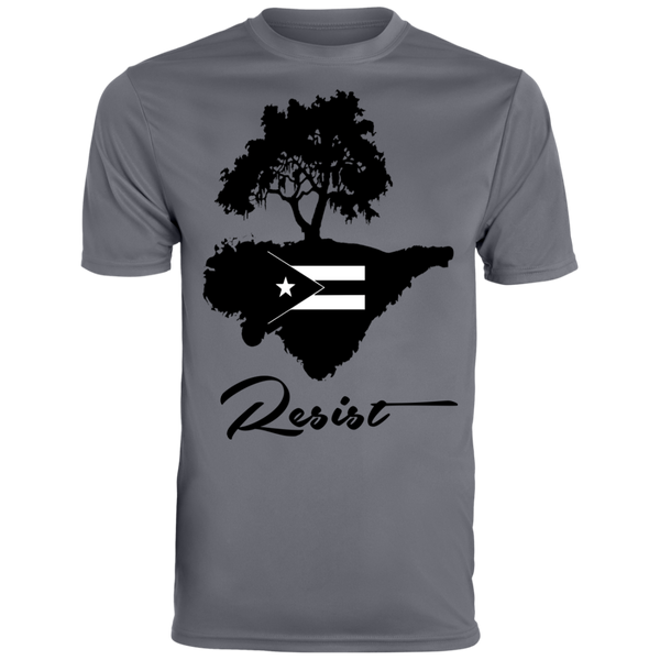 Resist 790 Augusta Men's Wicking T-Shirt - PR FLAGS UP