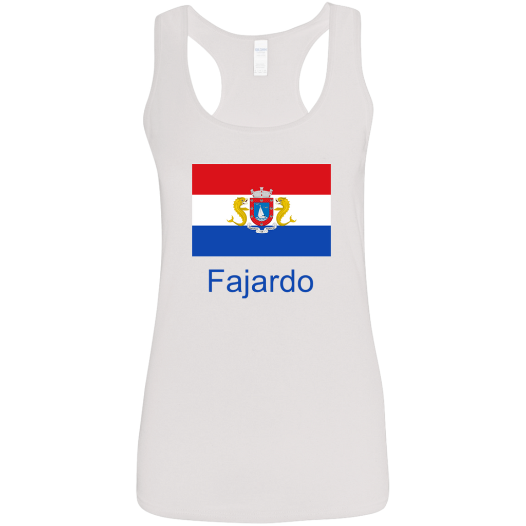 Fajardo Flag G645RL Ladies' Softstyle Racerback Tank