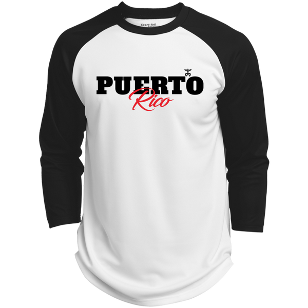 Puerto Rico Black Script 1 Polyester Game Baseball Jersey - PR FLAGS UP