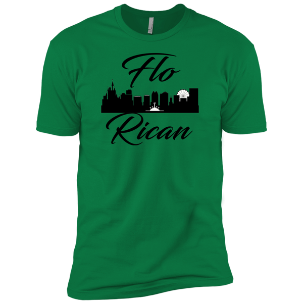 FloRican 1 NL3600 Next Level Premium Short Sleeve T-Shirt - PR FLAGS UP