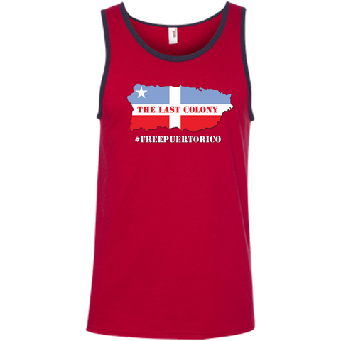 The Last Colony 100% Ringspun Cotton Tank Top - PR FLAGS UP