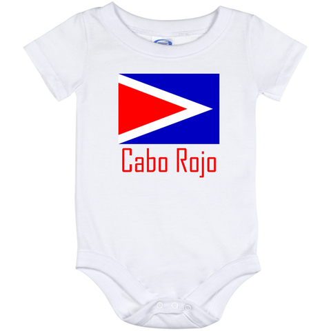Cabo Rojo Flag IO12M Baby Onesie 12 Month