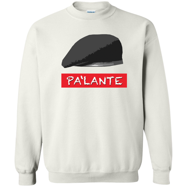 PA'LANTE Printed Crewneck Pullover Sweatshirt  8 oz - PR FLAGS UP