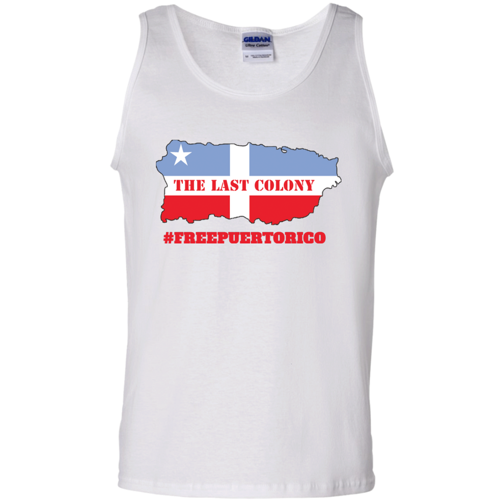 The Last Colony 100% Cotton Tank Top - PR FLAGS UP