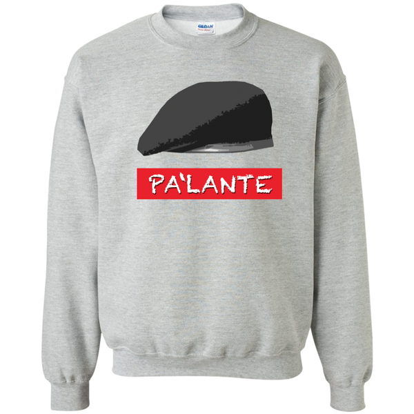 PA'LANTE Printed Crewneck Pullover Sweatshirt  8 oz - PR FLAGS UP