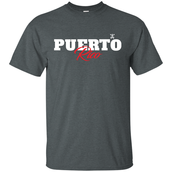 Puerto Rico Script 1 Ultra Cotton T-Shirt - PR FLAGS UP