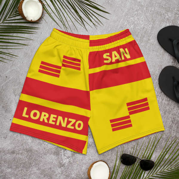 San Lorenzo Men's Athletic Long Shorts