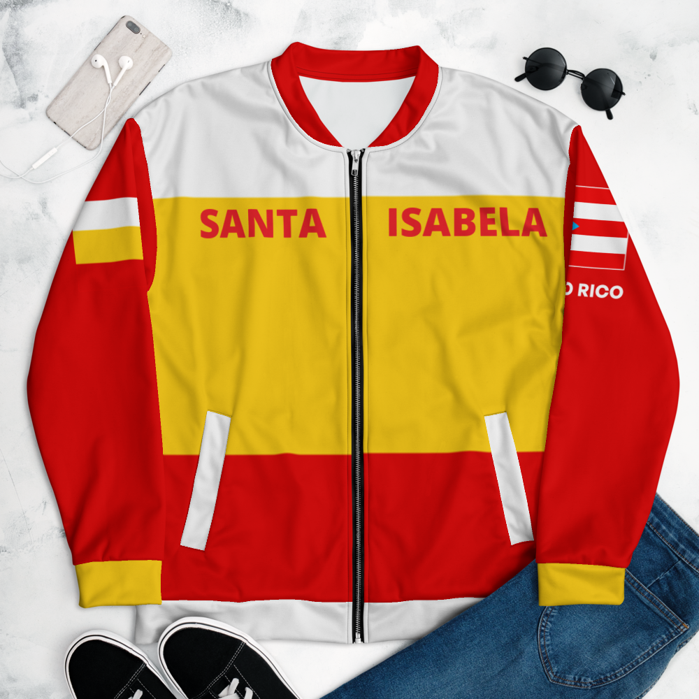 Santa Isabela Unisex Bomber Jacket