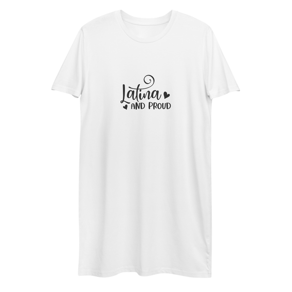 Latina & Proud Organic cotton t-shirt dress